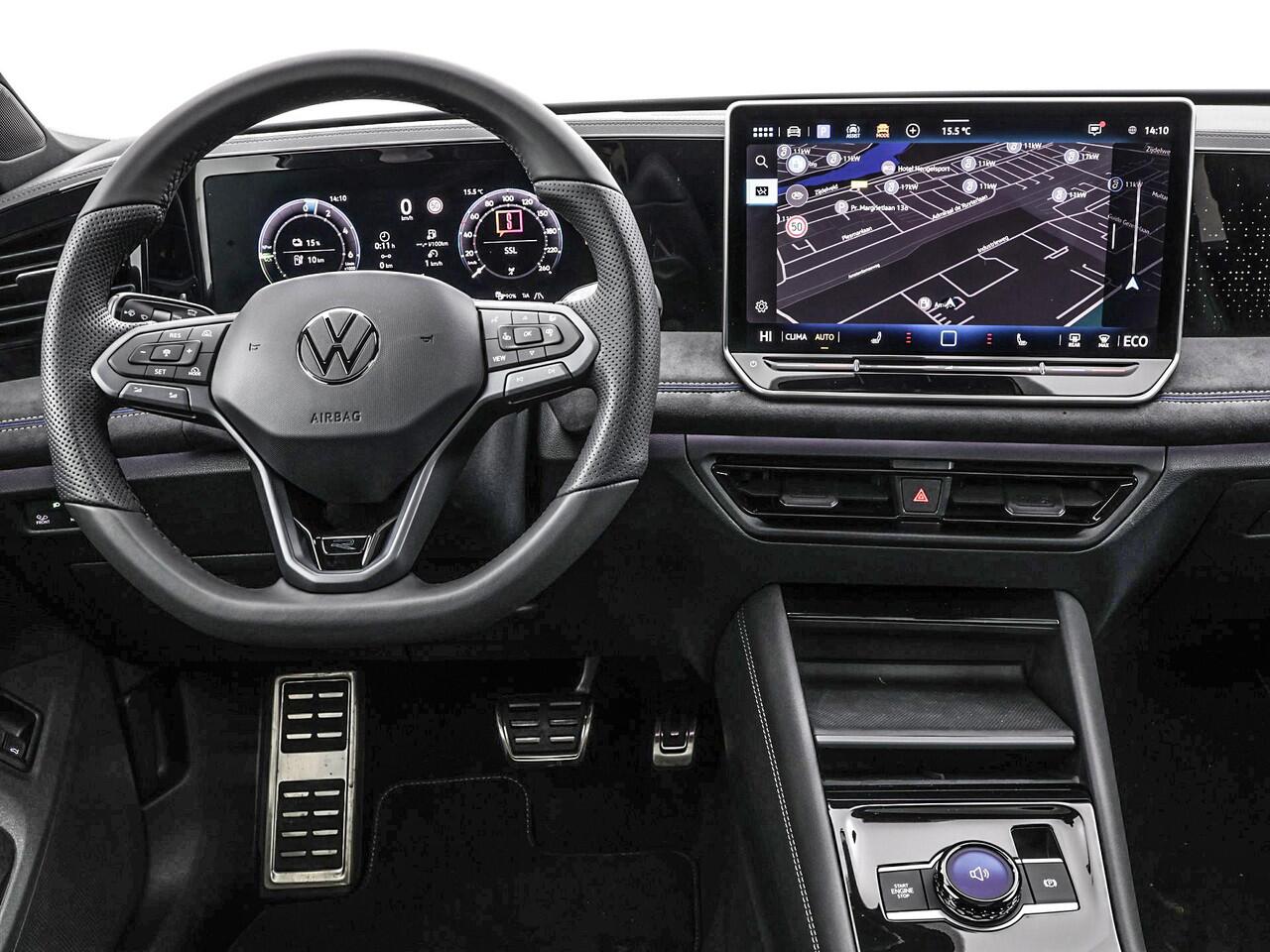 Volkswagen TIGUAN R-Line Edition 1.5 eHybrid 272 pk 6 versn. DSG · Black Style Pakket · Comfort Pakket · Trekhaak inklapbaar, met elektrische ontgrendeling, incl. aanhangermanoeuvreerhulp Trailer Assist ·