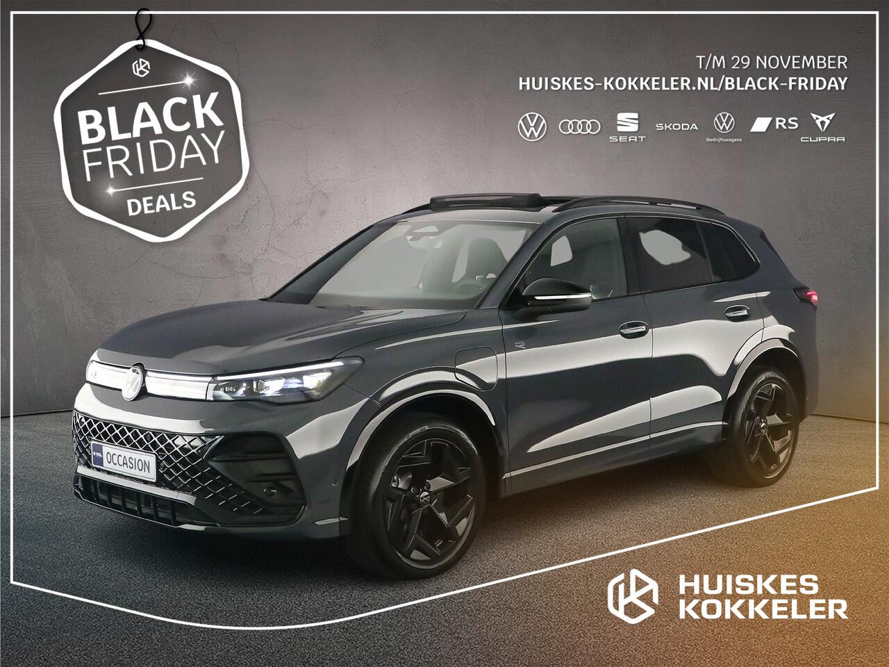 Volkswagen TIGUAN R-Line Edition 1.5 TSI eHybrid 272pk DSG Automaat Trekhaak, Panoramadak, Adaptive cruise control, Black Style, Achteruitrijcamera, Elektrische achterklep