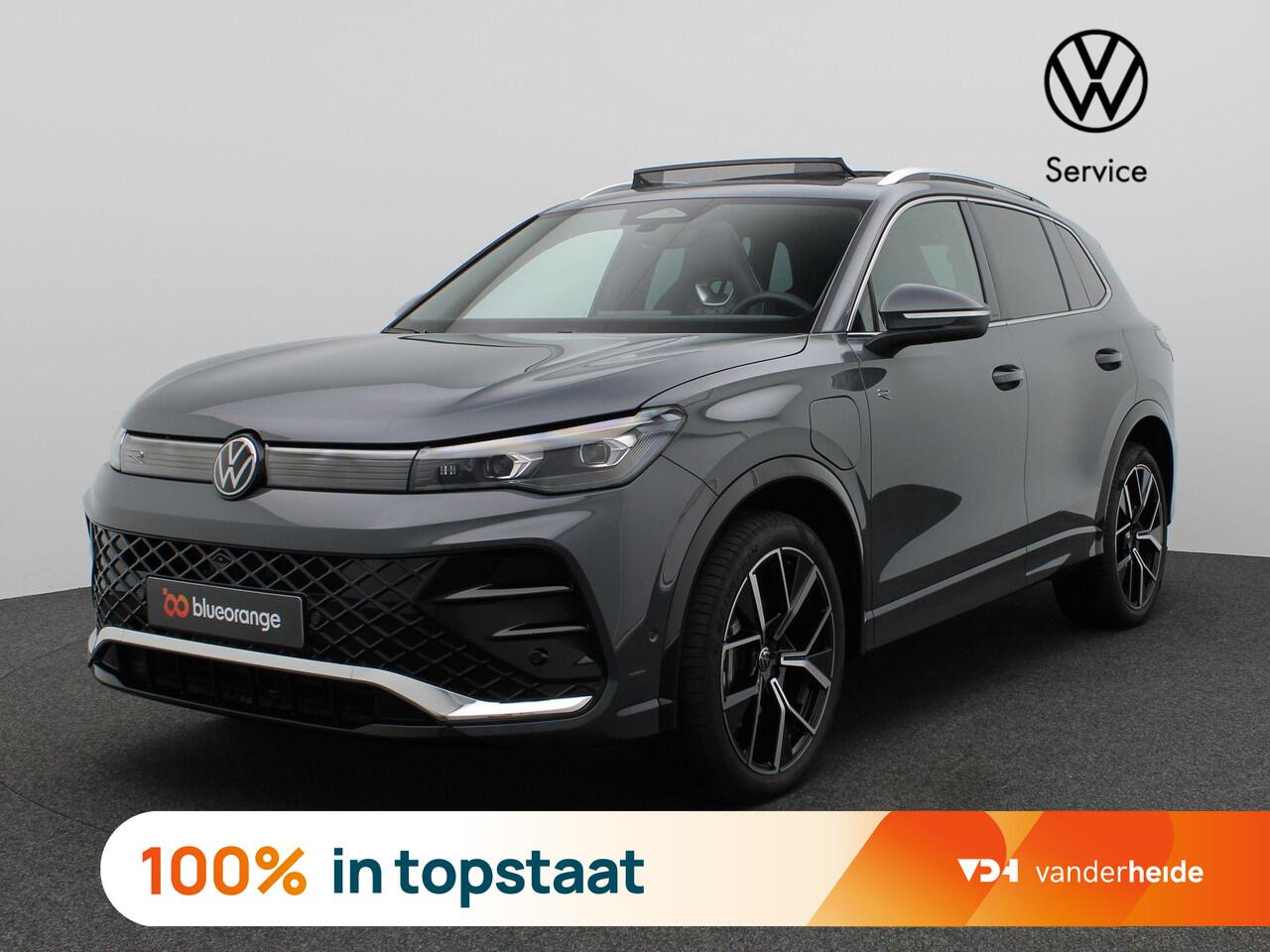 Volkswagen TIGUAN 1.5 eHybrid R-Line Edition 272PK DSG Pano-Schuifdak, Adaptieve Cruise Controle, Matrix-LED Verlichting, Keyless, Stoel-Stuurverwarming, Side Assist, Elektr. Achterklep, Trekhaak, 20" LM Velgen