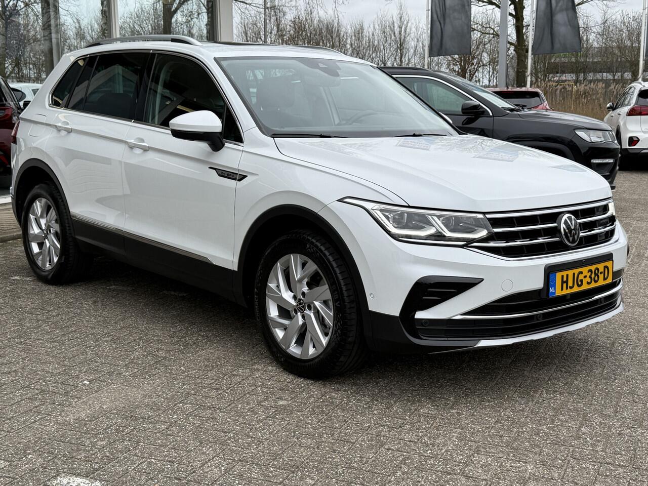 Volkswagen TIGUAN 1.4 TSI eHybrid Elegance | DSG | LED | Virtual Cockpit | Pano | Leder | Adapt. Cruise | 360 camera | Keyless | Apple Carplay