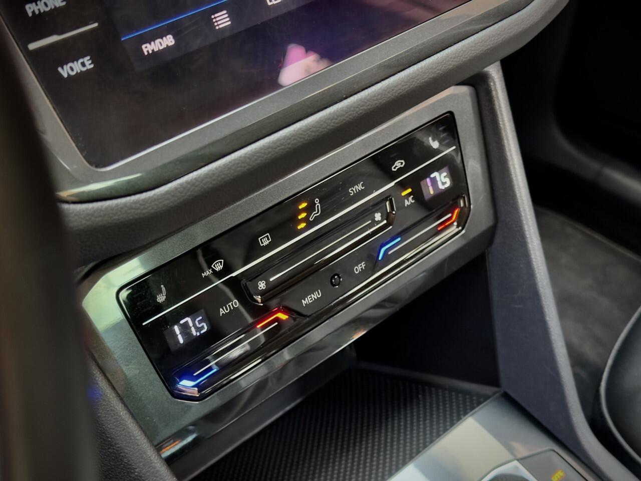 Volkswagen TIGUAN 1.4 TSI AUT6 eHYBRID R-LINE + NW-MODEL VOL-LEDER DIGI-DASH AIRCO IQ-DRIVE PARK-ASSIST LED LMV PDC