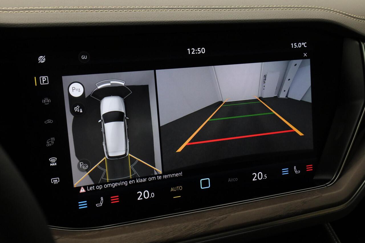 Volkswagen TOUAREG 3.0 TSi 381 pk tiptronic eHybrid 4MOTION Elegance | Panoramadak | Trekhaak | Nachtzicht | Geheugen-/massagestoelen | Leder | Stoelventilatie