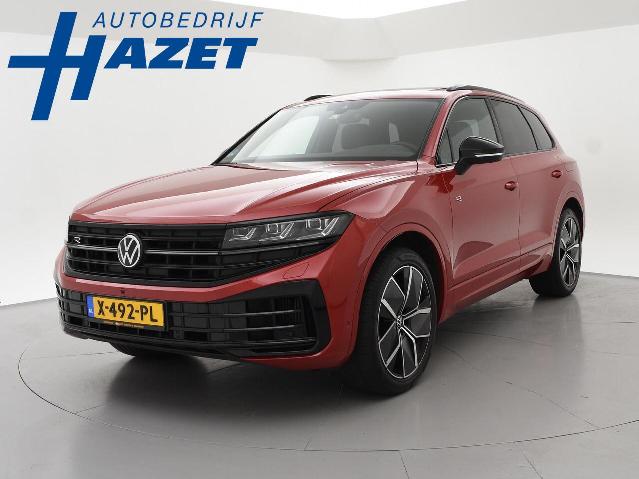 Volkswagen TOUAREG R 3.0 TSi V6 eHybrid 4MOTION R 462 PK *CHILI RED* + PANORAMA | STOELVENTILATIE | LUCHTVERING | DYNAUDIO | HEAD-UP DISPLAY