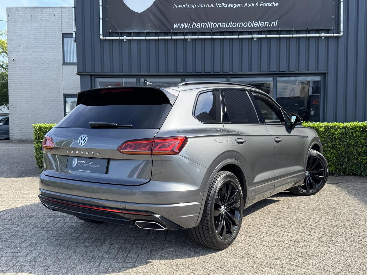 Volkswagen TOUAREG 3.0 TSI 340pk 4Motion Aut. R-Line Blackstyle Comfortleder Luchtvering 4wiel besturing 102dkm!!