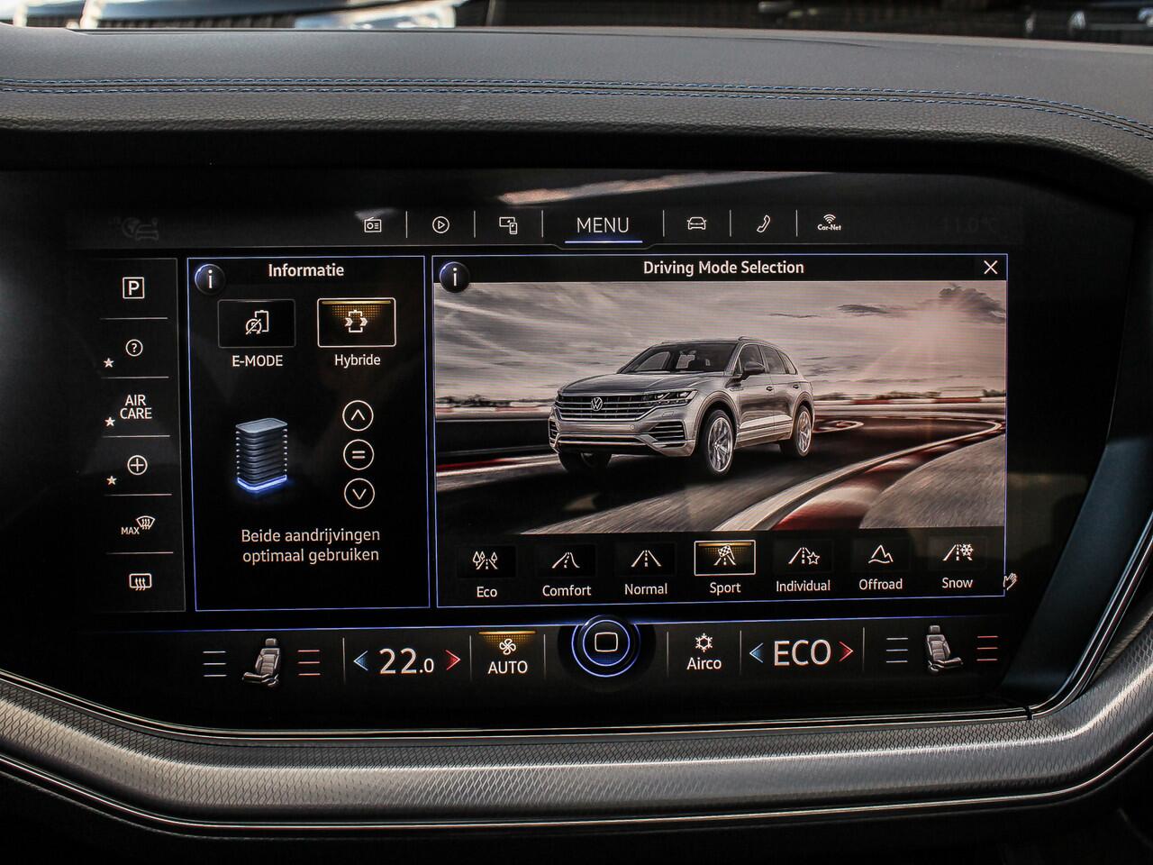 Volkswagen TOUAREG R 3.0 TSi 462PK Automaat 4Motion | BLACK STYLE | PANORAMADAK | LEDER | HEAD-UP | KEYLESS | MASSAGE | VENTILATIE |