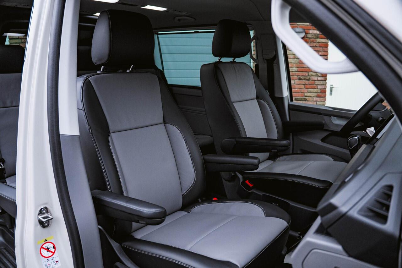 Volkswagen TRANSPORTER T6.1 2.0 TDI 150 PK DSG CARAVELLE L2H1 DUB/CAB A-Deuren ACC | LED | Digital Cockpit | Leder | Apple Carplay/Android Auto