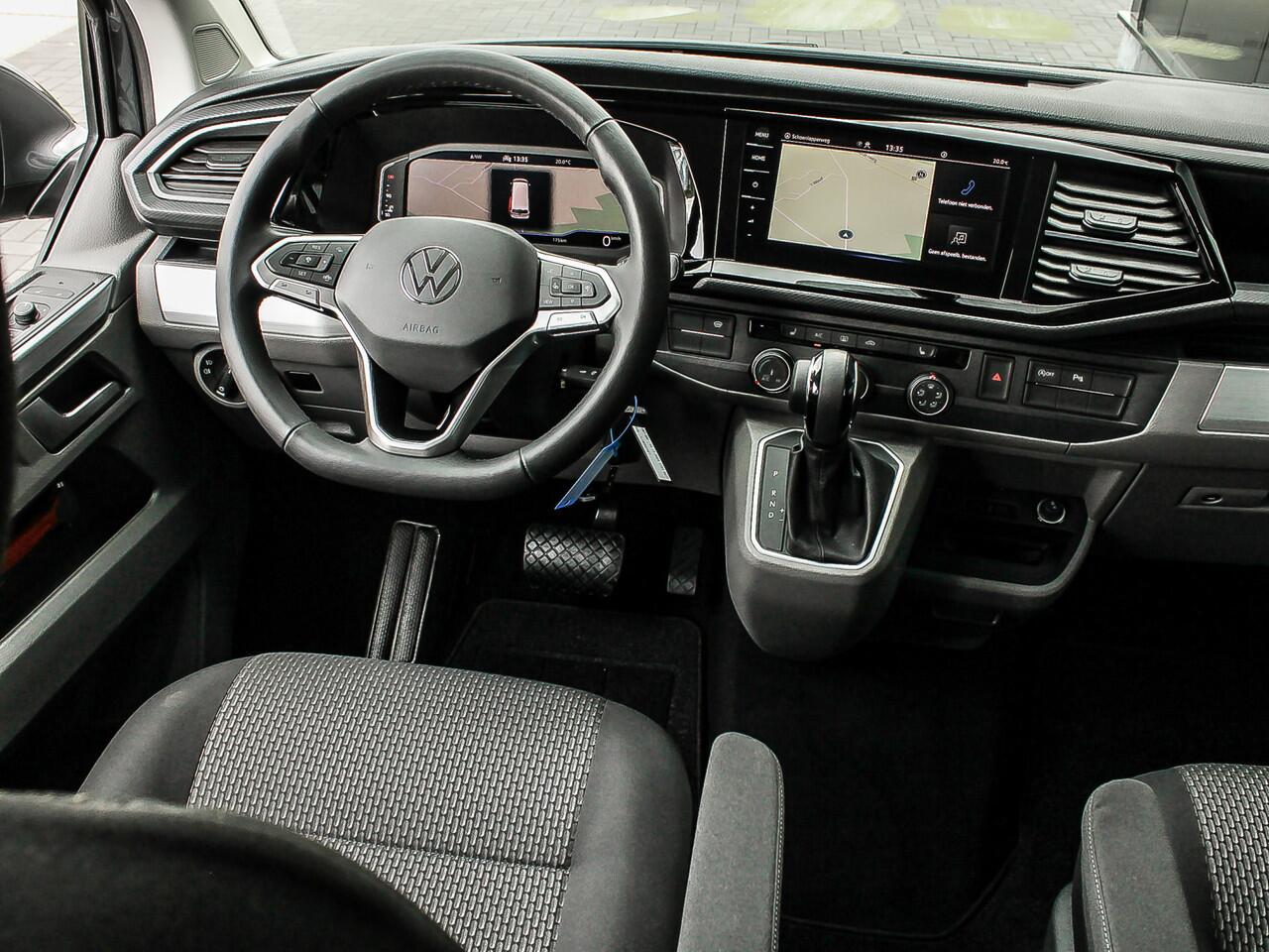 Volkswagen TRANSPORTER 2.0 TDI 204PK DSG Bulli Dubbele Cabine | BPM VRIJ! | 2X SCHUIFDEUR MET SLUITHULP | ACC | STOELVERWARMING | DIGITALE COCKPIT |