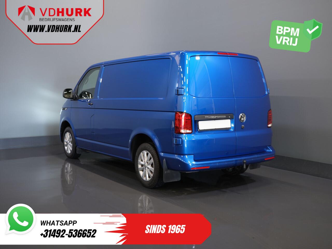 Volkswagen TRANSPORTER 2.0 TDI 150 pk DSG Aut. LED/ Adapt.Cruise/ 2.5t Trekverm./ Standkachel/ Stoelverw./ CarPlay/ Camera/ Trekhaak