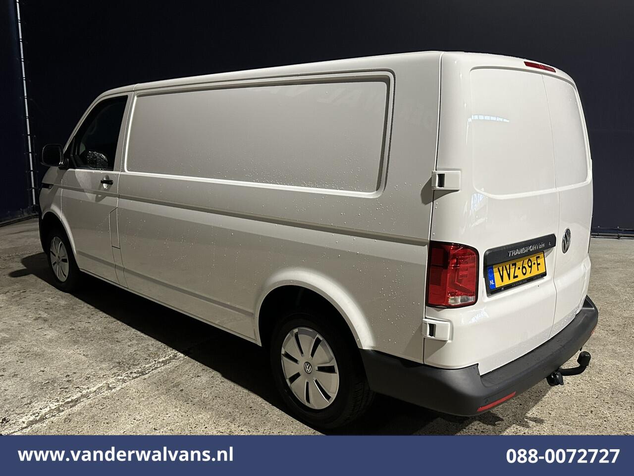 Volkswagen TRANSPORTER 2.0 TDI 150pk L2H1 Euro6 Airco | Navigatie | Apple Carplay | Cruisecontrol Trekhaak, Android Auto, Parkeersensoren
