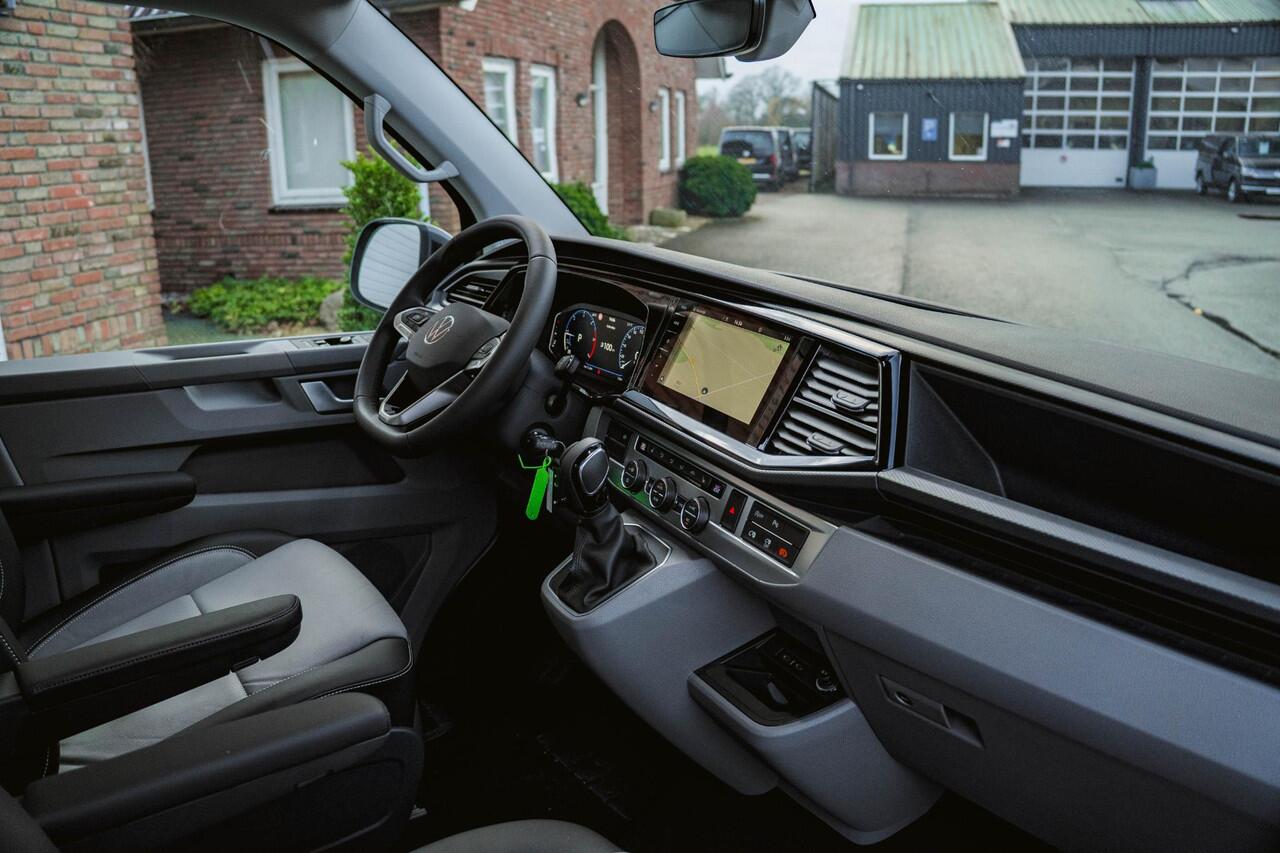 Volkswagen TRANSPORTER 2.0 TDI 204PK L2H1 DUB/CAB LEDER ACC Lane Assist Volkswagen Transporter 2.0 TDI L2H1 32 DC