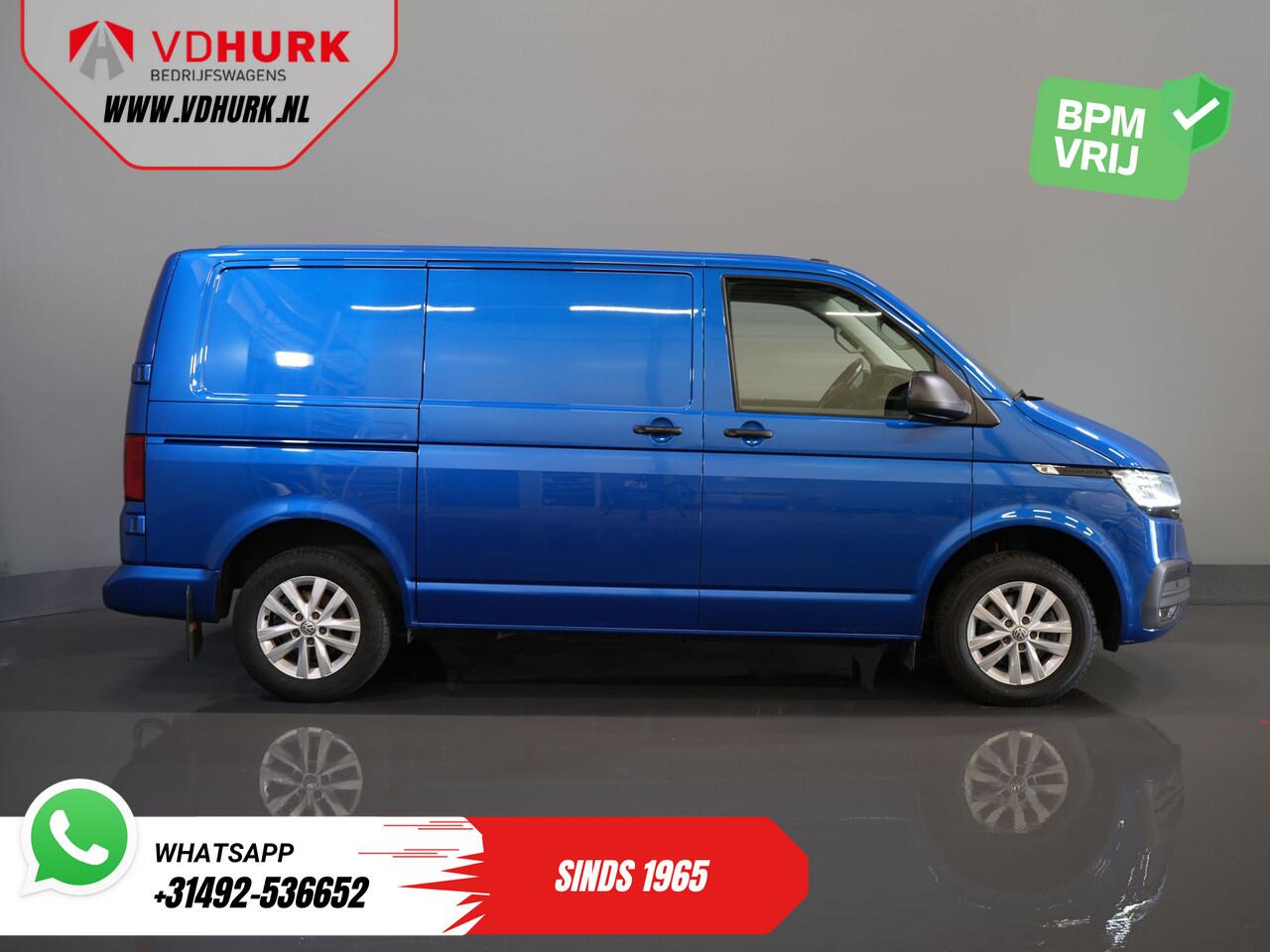 Volkswagen TRANSPORTER 2.0 TDI 150 pk DSG Aut. LED/ Adapt.Cruise/ 2.5t Trekverm./ Standkachel/ Stoelverw./ CarPlay/ Camera/ Trekhaak