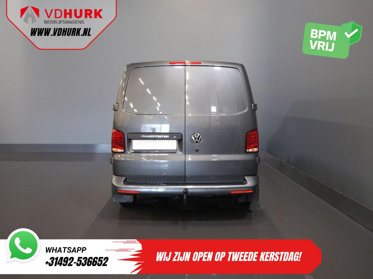 Volkswagen TRANSPORTER 2.0 TDI 150 pk DSG Aut. L2 DC Dubbel Cabine LED/ Adapt.Cruise/ Standkachel/ Stoelverw./ Carplay/ Camera/ PDC/ LMV/ Trekhaak/ Airco