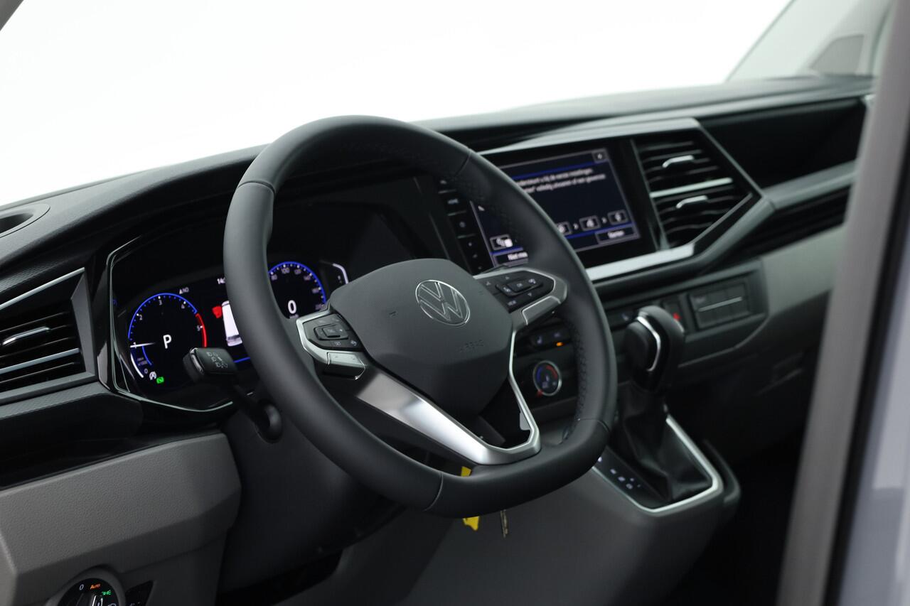 Volkswagen TRANSPORTER 2.0 TDI - 150pk DSG-Automaat | Dubb. Cabine | Digitaal Cockpit | Airco | Navi | Cruise | 2x Schuifdeur | Pure Grey | BPM Vrij!