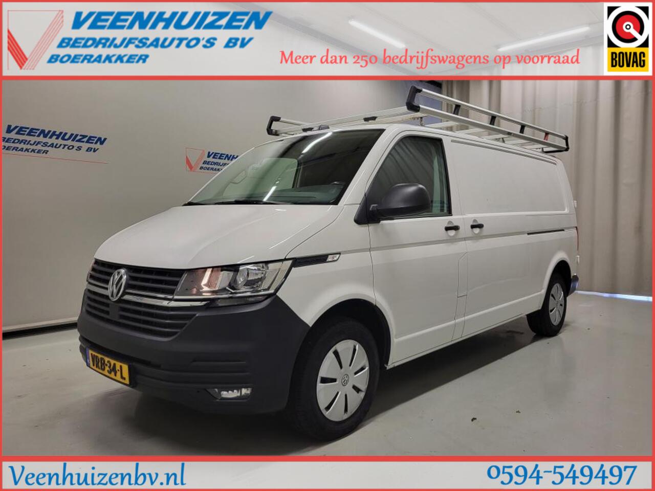 Volkswagen TRANSPORTER 2.0TDI 110pk L2/H1 2X Schuifdeur Euro 6!