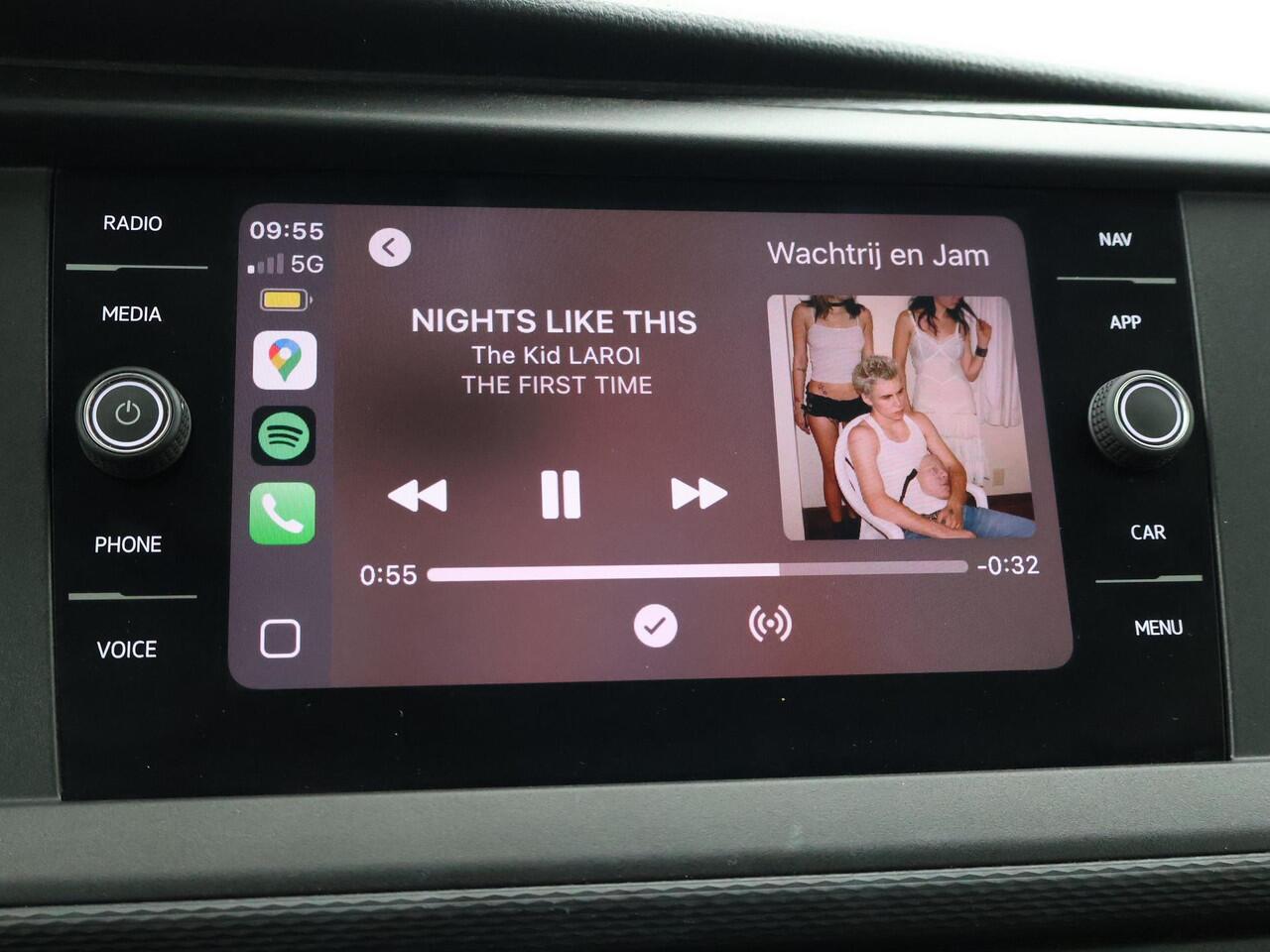 Volkswagen TRANSPORTER T6.1 2.0 TDI 150 PK L2H1 DUBBEL CABINE + CARPLAY | TREKHAAK 2500 KG | MOJAVE BEIGE