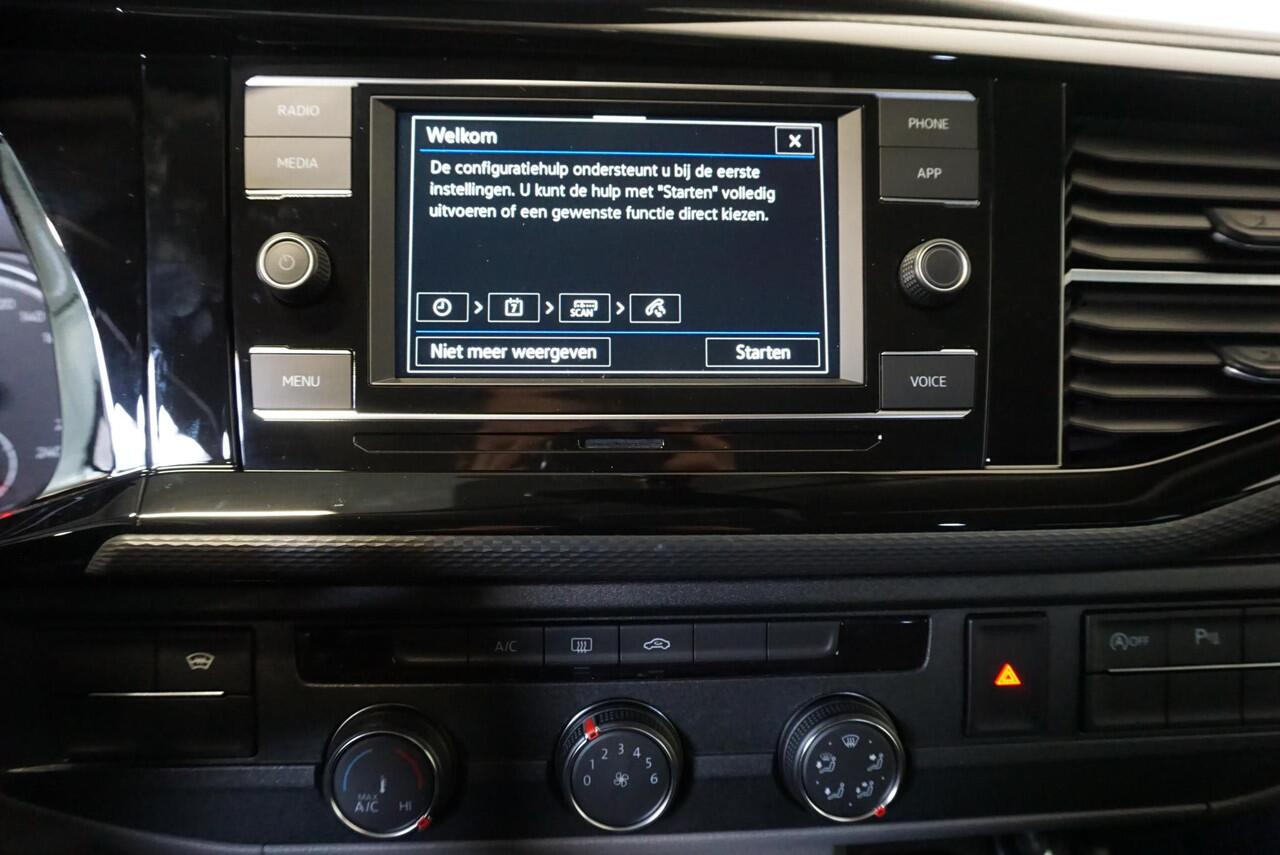 Volkswagen TRANSPORTER 2.0 TDI L2H1 28 Dubbele Cabine Highline Airco | Cruise Control adaptief | PDCVA | 17" LM