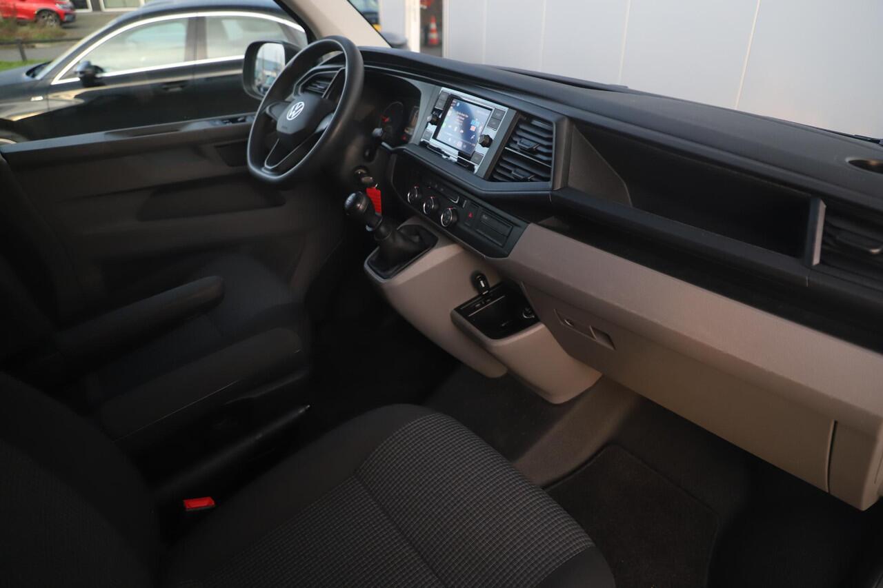 Volkswagen TRANSPORTER 2.0 TDI L1H1 110PK Carplay Android Navigatie Airco Schuifdeur Achterdeuren Sidebars