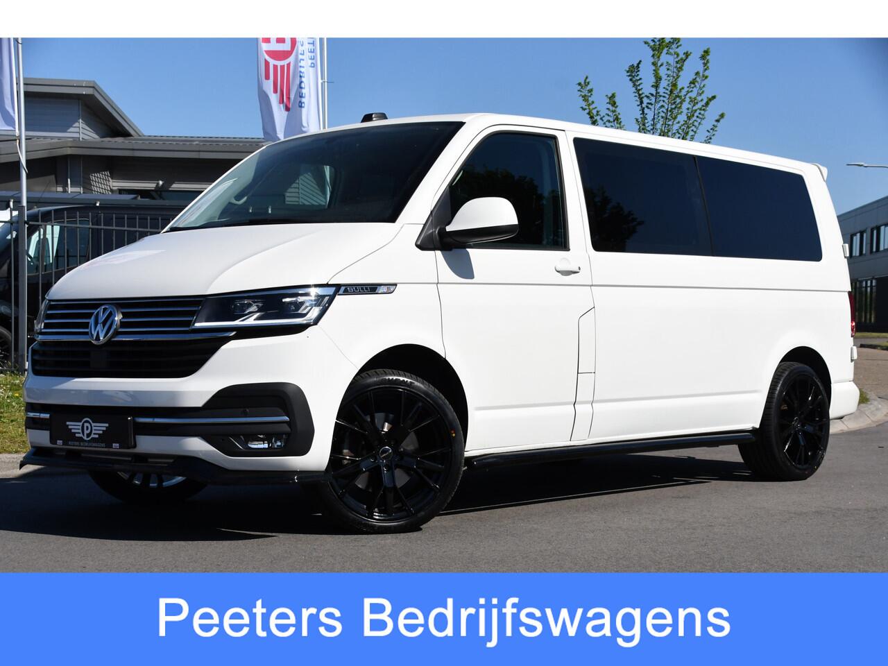 Volkswagen TRANSPORTER 2.0 TDI L2H1 30 DC Bulli Virtual, Adaptieve Cruise, 199PK, LED, Electrische deur, Stoelverwarming, Trekhaak, Uniek!