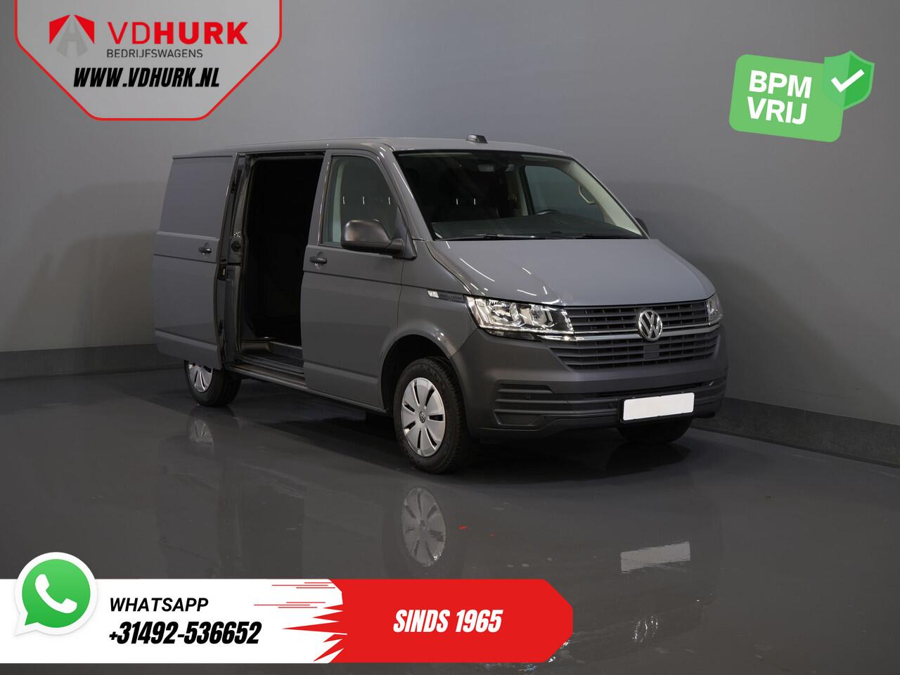 Volkswagen TRANSPORTER T6.1 2.0 TDI 150 pk DSG Aut. Virtual Cockpit/ 2.5t Trekverm./ CarPlay/ Camera/ Cruise/ Airco/ PDC