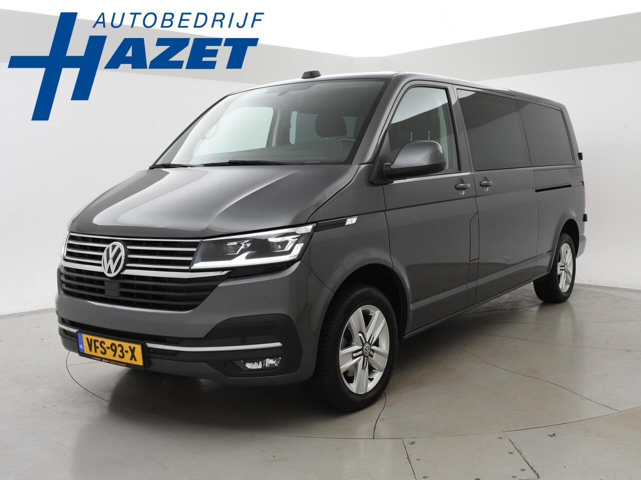 Volkswagen TRANSPORTER BULLI 2.0 TDI 150 PK DSG L2H1 DUBBEL CABINE + 2 SCHUIFDEUREN | VIRTUAL COCKPIT | ADAPTIVE CRUISE | STOELVERW.