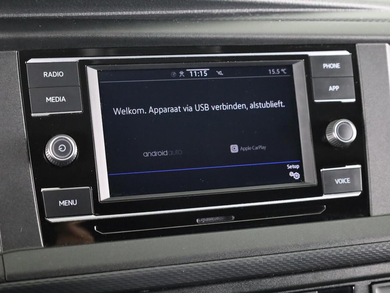 Volkswagen TRANSPORTER 2.0 TDI L2H1 28 Comfortline 110 pk | Verlengde garantie | Navigatie via App | Parkeersensoren achter | Cruise control |