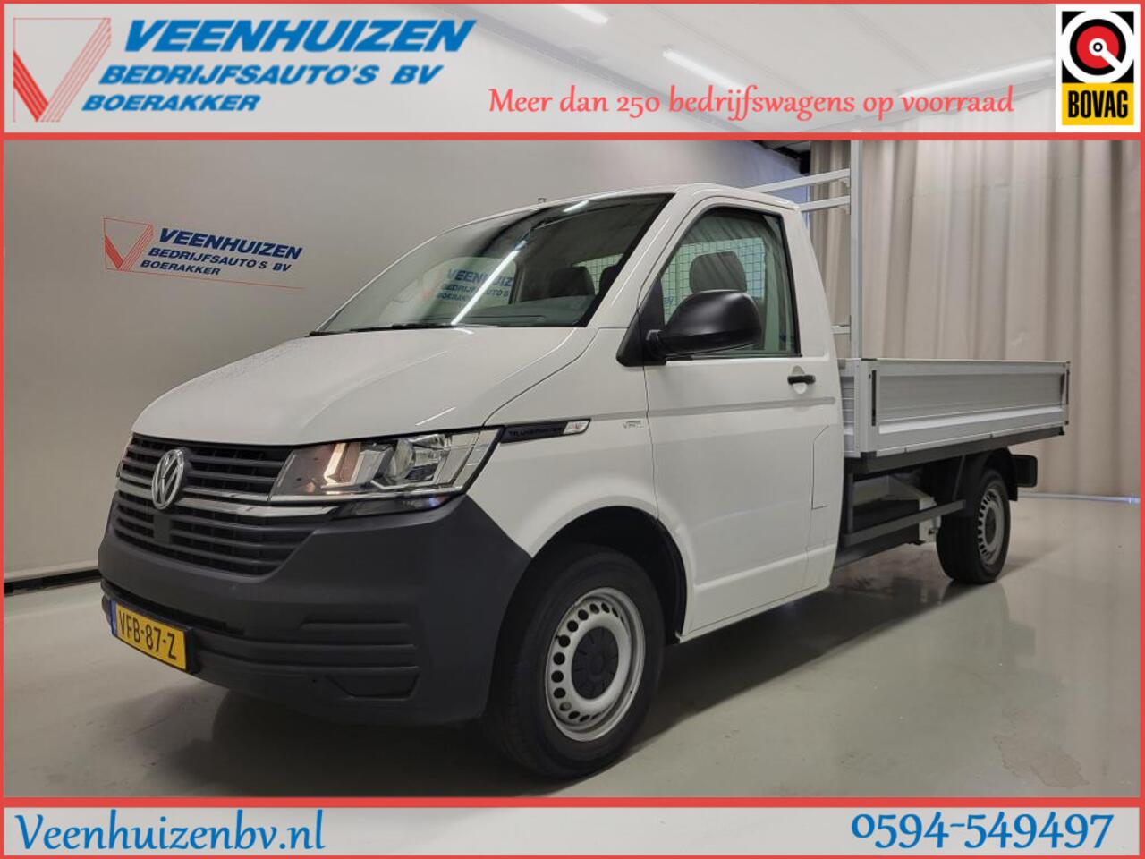 Volkswagen TRANSPORTER Pick-Up 2.0TDI L2/H1 Euro 6!