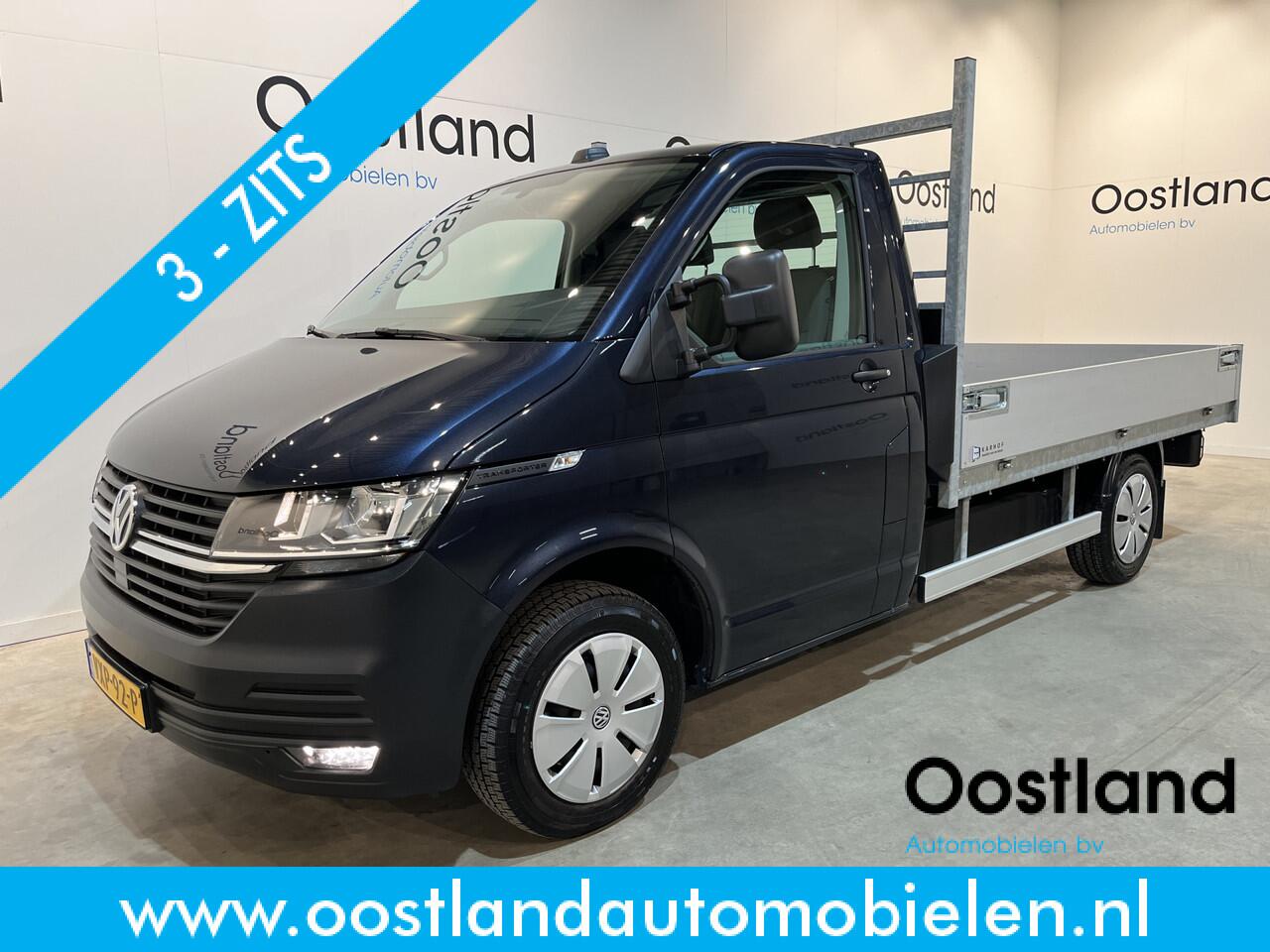 Volkswagen TRANSPORTER 2.0 TDI L2 Open Laadbak / Euro 6 / Airco / Cruise Control / CarPlay / 3-Zits / 18.900 KM !!