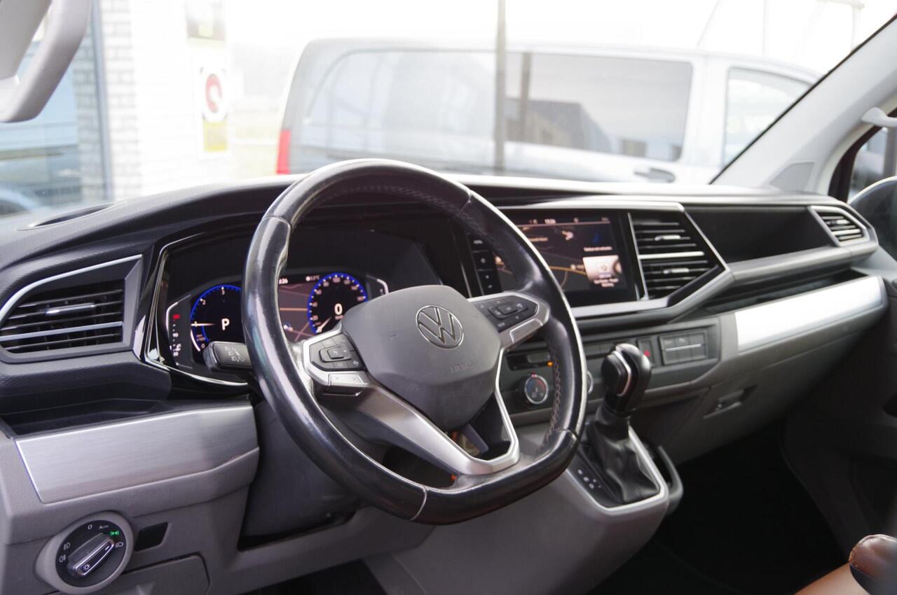 Volkswagen TRANSPORTER 2.0 TDI BULLI L2 150PK AUT. LED, LEDER, VIRTUAL, ADAPT. CRUISE, CAMERA, NAVI, AIRCO, PDC, APPLE CARPLAY