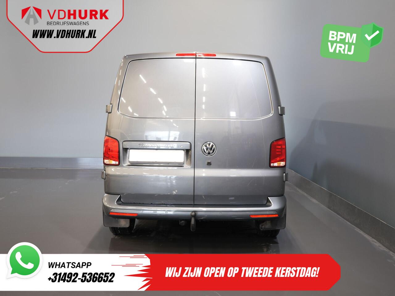 Volkswagen TRANSPORTER T6.1 2.0 TDI 150 pk DSG Aut. L2 BPM VRIJ! LED/ Adapt.Cruise/ Standkachel/ Stoelverw./ Carplay/ Camera/ PDC/ LMV/ Trekhaak/ Airco