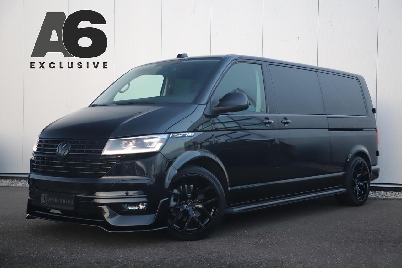 Volkswagen TRANSPORTER 2.0 TDI L2H1 DC Bulli 199PK DSG Automaat Black Edition Trekhaak Virtual Cockpit 20 Inch LMV Full LED Navigatie Camera Adaptive Cruise Carplay Android Parkeersensors