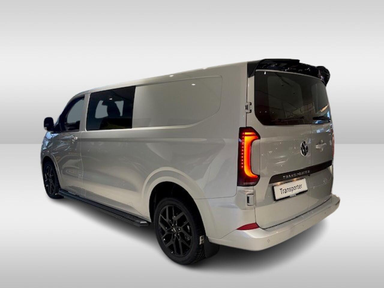 Volkswagen TRANSPORTER 2.0 TDI 170 PK AutomaatL2H1 30 Bulli / Dubbel Cabine Exclusive , zwarte velgen 19 inch , side steps zwart