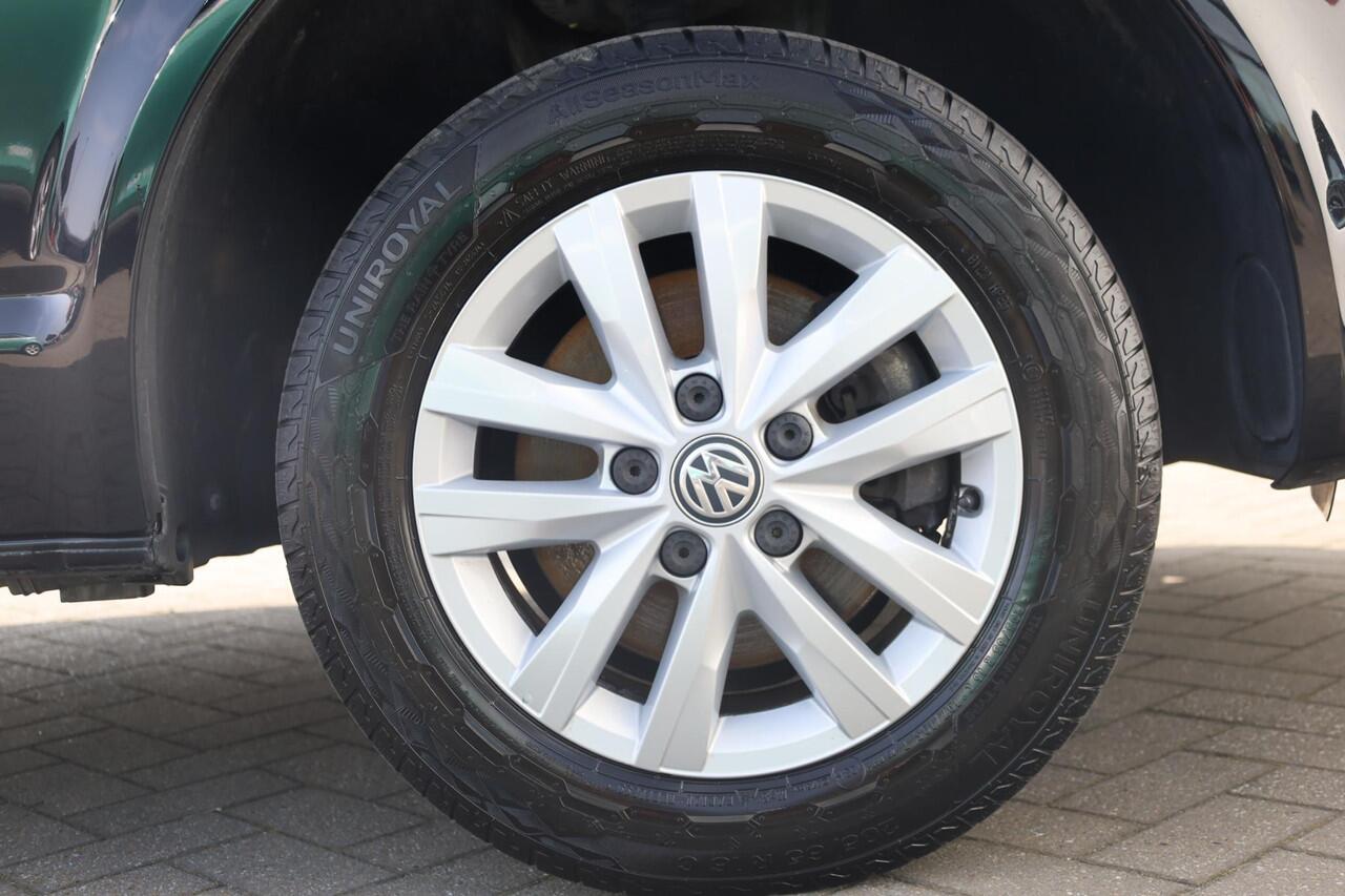 Volkswagen TRANSPORTER 2.0 TDI L2H1 Highline 102PK / 75kW, Highline, achterdeuren met ruit en wisser, navigatie, multifunctioneel lederen stuurwiel, parkeersensoren voor en achter (pdc), trekhaak, voorruit verwarming, cruise control, licht en regensensor, airco