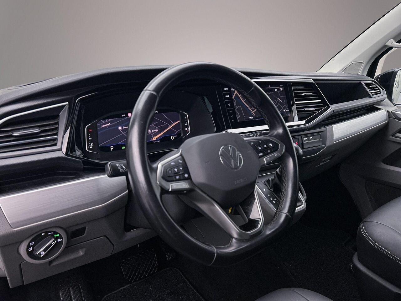 Volkswagen TRANSPORTER 2.0 TDI 150PK DSG DC L2 Bulli 75-Edition | Leder | Stoelverwarming | ACC | 2x schuifdeur | Navigatie | Trekhaak