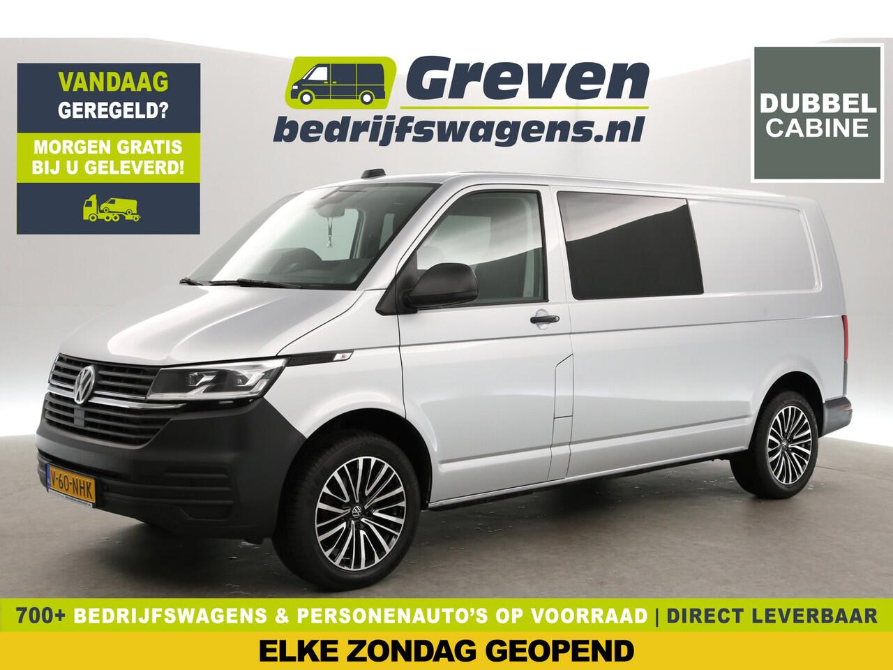 Volkswagen TRANSPORTER 2.0 TDI T6.1 150PK L2H1 | DC | Automaat | Airco | Adaptive Cruise | Carplay | Trekh. | Stoelverw.