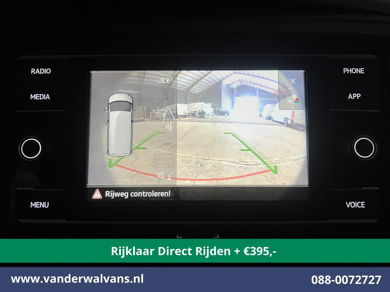 Volkswagen TRANSPORTER 2.0 TDI 111pk L1H1 Euro6 *Rijklaar Direct Rijden* Airco | Camera | Apple Carplay | Android Auto | Cruisecontrol Trekhaak, Parkeersensoren