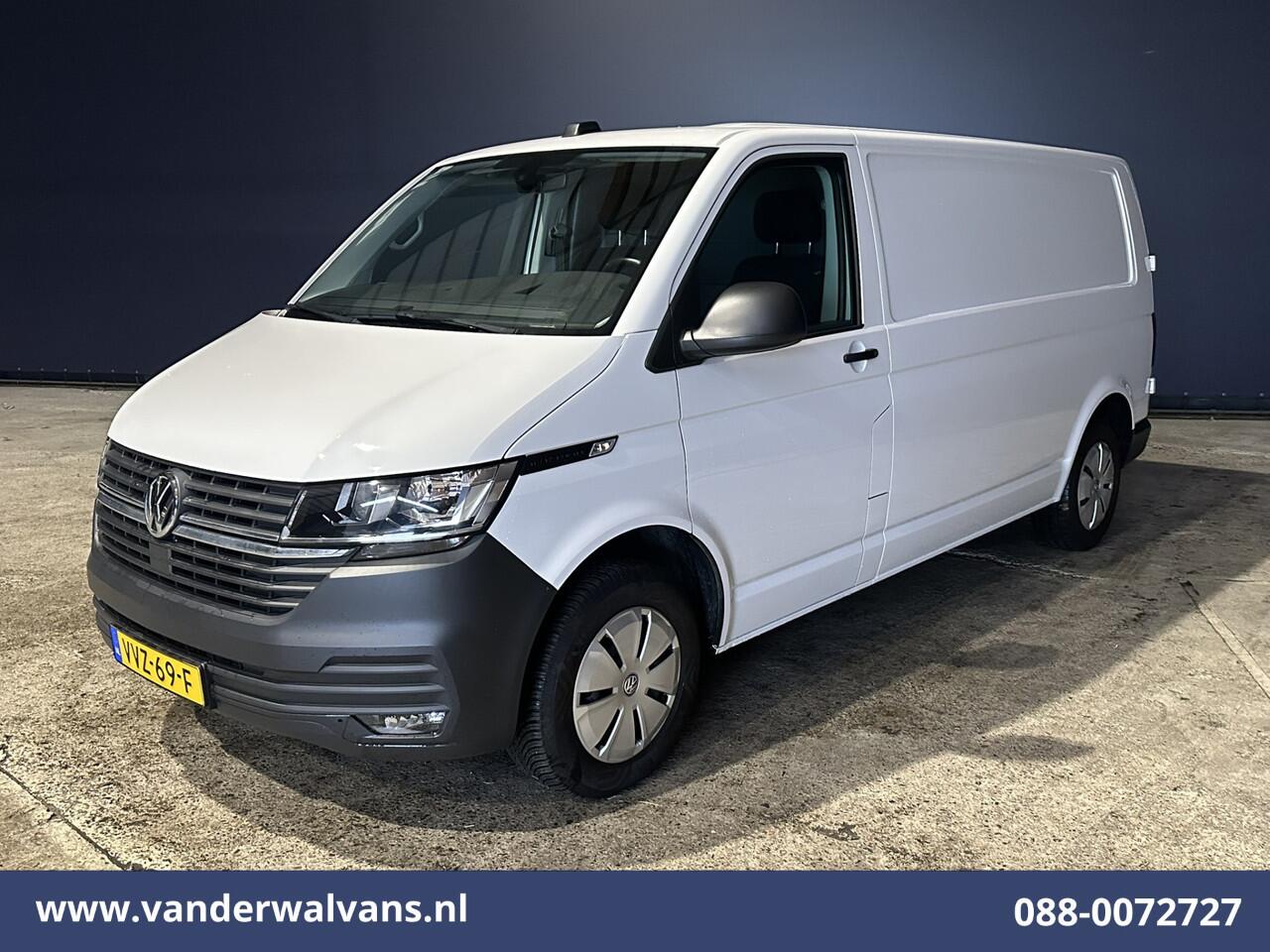 Volkswagen TRANSPORTER 2.0 TDI 150pk L2H1 Euro6 Airco | Navigatie | Apple Carplay | Cruisecontrol Trekhaak, Android Auto, Parkeersensoren