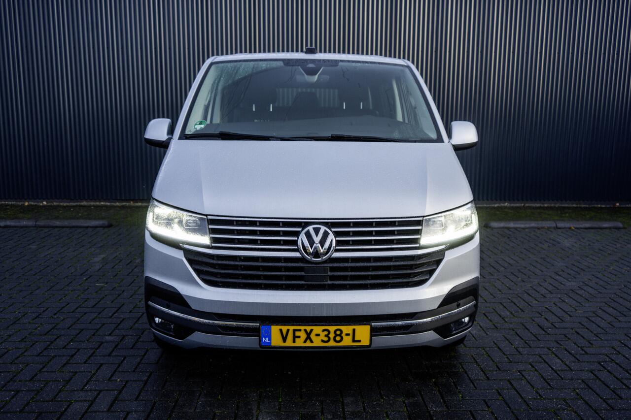 Volkswagen TRANSPORTER 6.1 2.0 TDI L2H1 | DC | Bulli | 200PK | Leder | Carplay | Virtual | Adapt Cruise