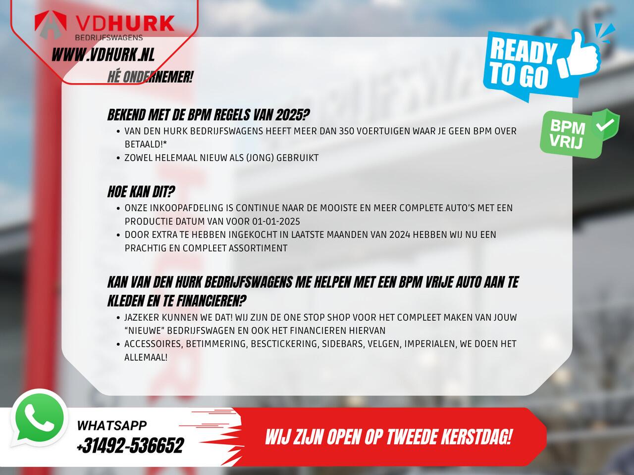 Volkswagen TRANSPORTER 2.0 TDI 150 pk DSG Aut. BPM VRIJ! READY2GO LED/ Adapt.Cruise/ 2.5t Trekverm./ Standkachel/ Stoelverw./ CarPlay/ Camera/ Trekhaak