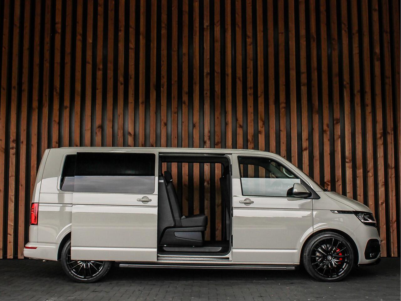 Volkswagen TRANSPORTER 2.0 TDI 204PK DSG Bulli Dubbele Cabine | BPM VRIJ! | 2X SCHUIFDEUR | ACHTERKLEP | ADAPTIVE CRUISE | LED | NAVI |