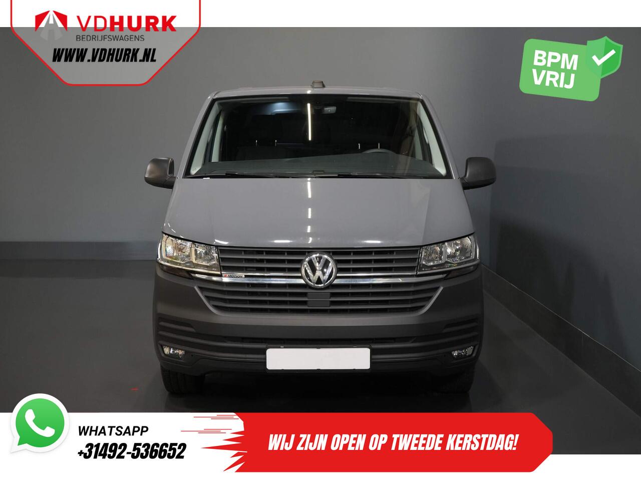 Volkswagen TRANSPORTER T6.1 2.0 TDI 150 Pk DSG Aut. L2 BPM VRIJ! DC Dubbel Cabine 4Motion/ Carplay/ Camera/ PDC/ Cruise/ Airco/ 4x4