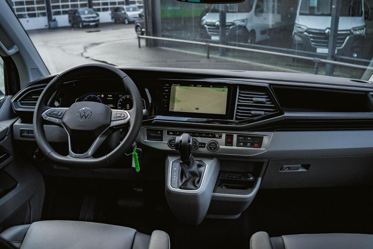 Volkswagen TRANSPORTER 2.0 TDI 204PK L2H1 DUB/CAB LEDER ACC Lane Assist Volkswagen Transporter 2.0 TDI L2H1 32 DC