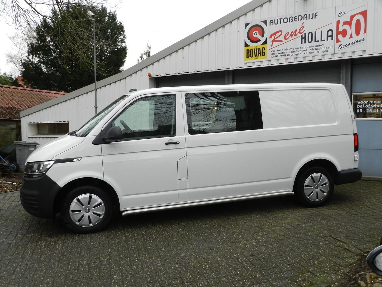 Volkswagen TRANSPORTER 2.0 TDI L2H1 30 DC 6Pers Apple & Android Trekhaak