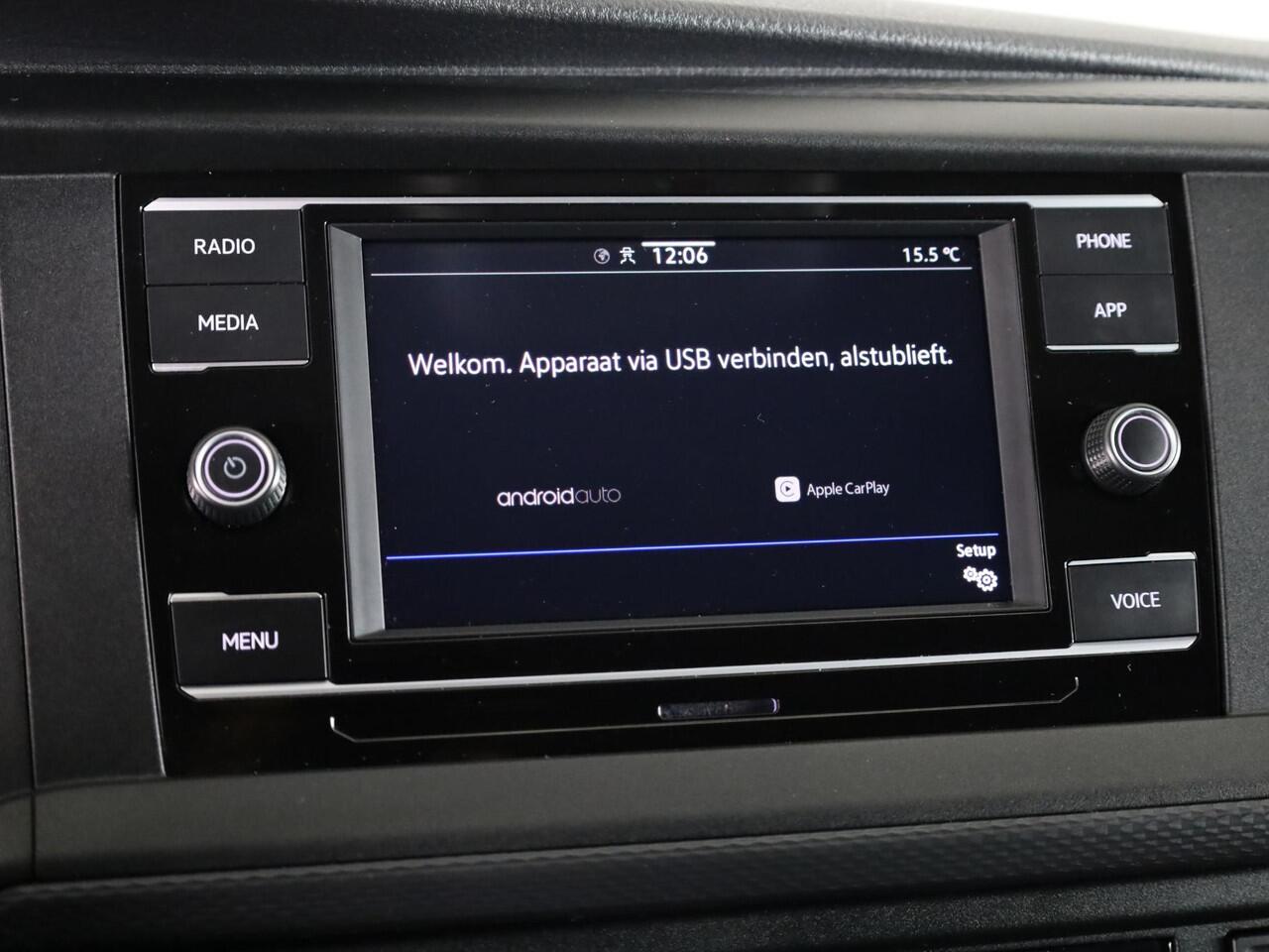 Volkswagen TRANSPORTER 2.0 TDI L2H1 28 Comfortline 110 pk | Verlengde garantie | Navigatie via App | Parkeersensoren achter | Cruise control |