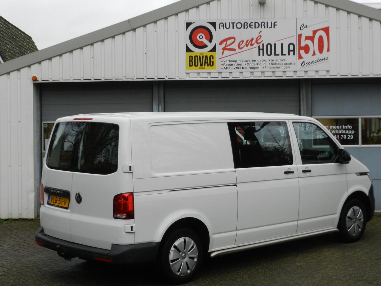 Volkswagen TRANSPORTER 2.0 TDI L2H1 30 DC 6Pers Apple & Android Trekhaak