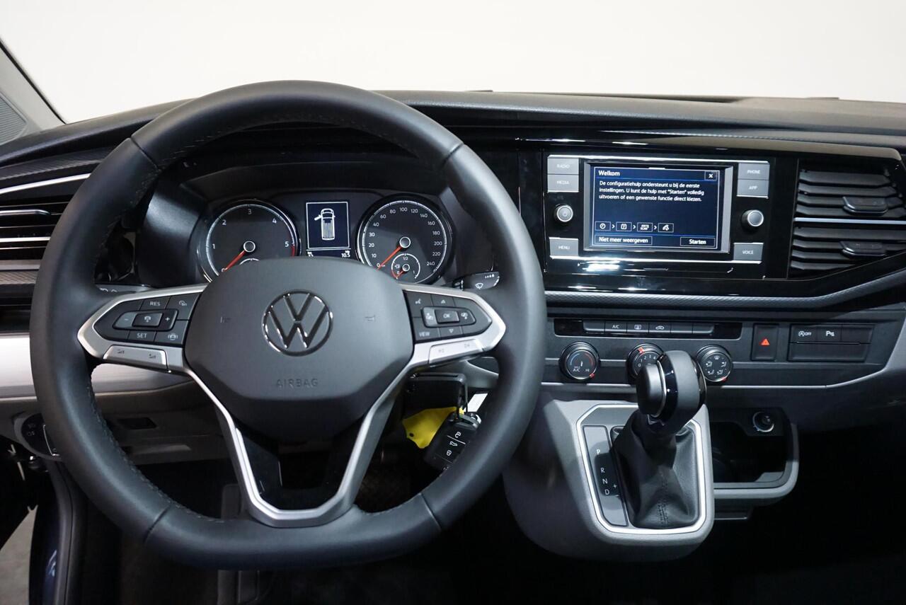 Volkswagen TRANSPORTER 2.0 TDI L2H1 28 Dubbele Cabine Highline Airco | Cruise Control adaptief | PDCVA | 17" LM