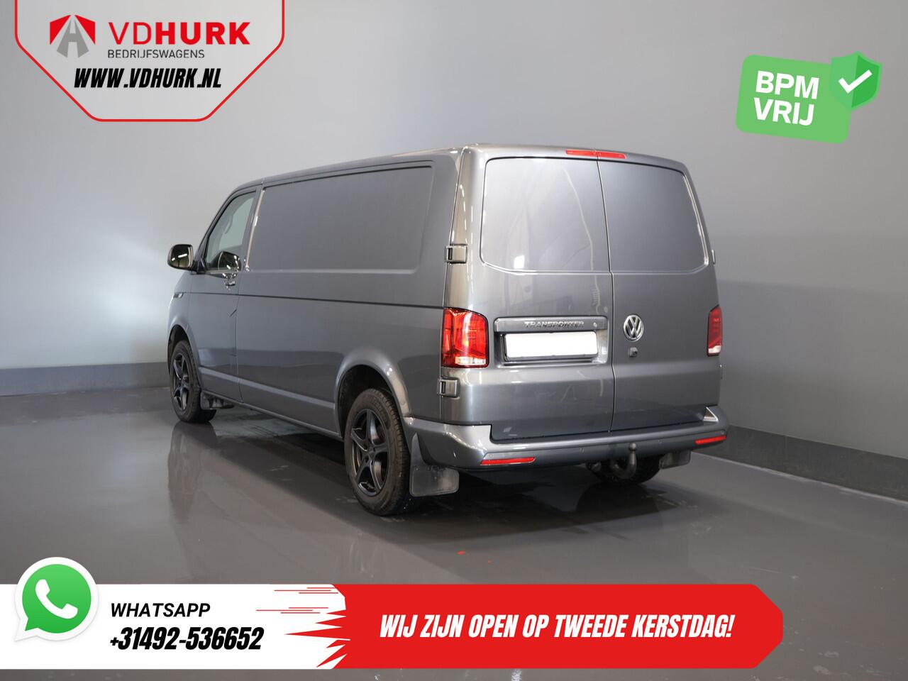 Volkswagen TRANSPORTER T6.1 2.0 TDI 150 pk DSG Aut. L2 BPM VRIJ! LED/ Adapt.Cruise/ Standkachel/ Stoelverw./ Carplay/ Camera/ PDC/ LMV/ Trekhaak/ Airco