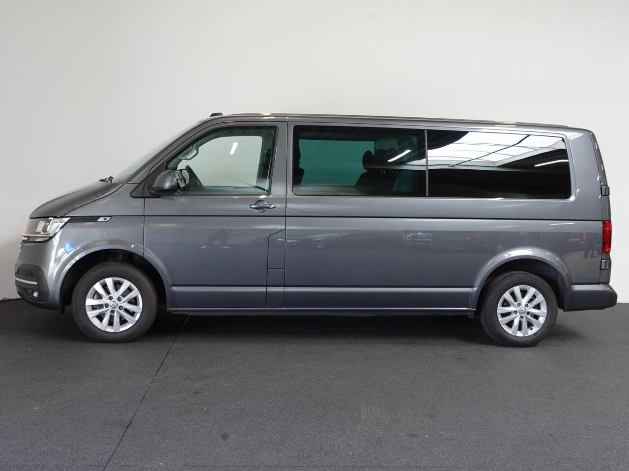 Volkswagen TRANSPORTER 2.0 TDI L2H1 28 Dubbele Cabine Highline Automaat Airco Cruise Control adaptief Parkeersensoren Trekhaak
