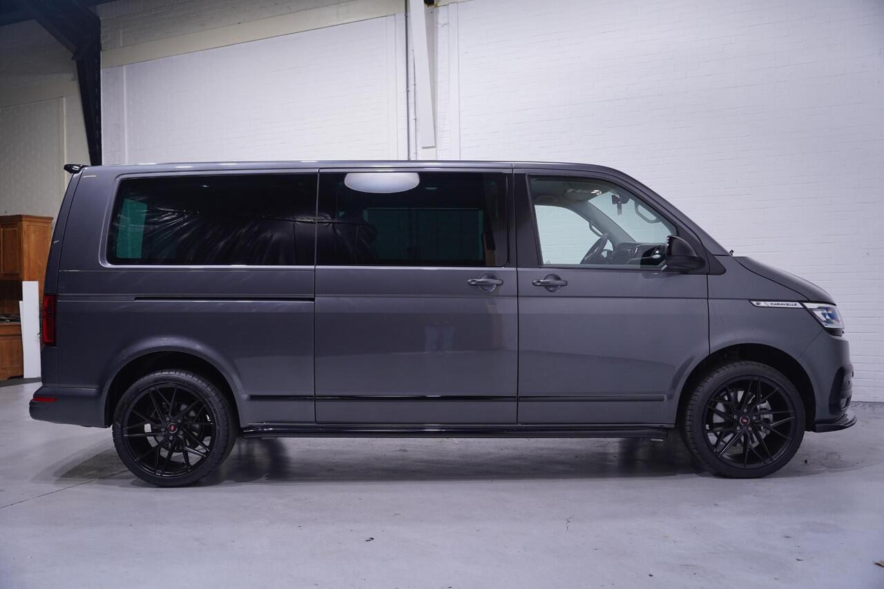 Volkswagen TRANSPORTER 2.0 TDI 204 pk DSG Aut. Highline Edition Dubbel Cabine 2x Elek. Schuifdeur, 20" LMV, Zwarte Grille, Lederen Interieur, Camera, Vol, vol, 5-Zits