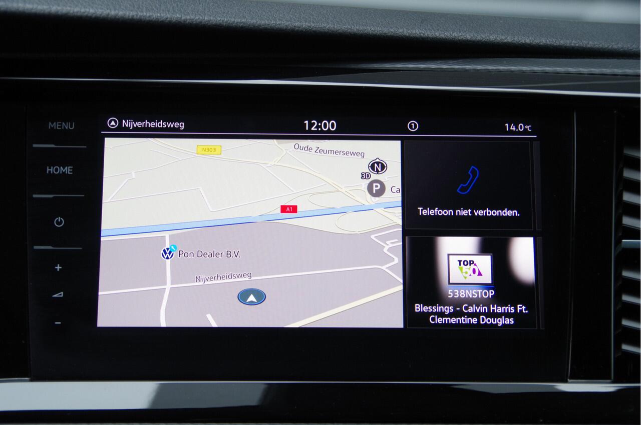 Volkswagen TRANSPORTER 2.0 TDI L2 BULLI DC-5P, AUT. LED, LEDER, TREKHAAK, STOELVERWARMING, ADAPT. CRUISE, DIGITAL COCKPIT, CAMERA, AIRCO, PARKEERSENSOREN, DUBBELE CABINE, DUBBEL CABINE, NL AUTO, NAP