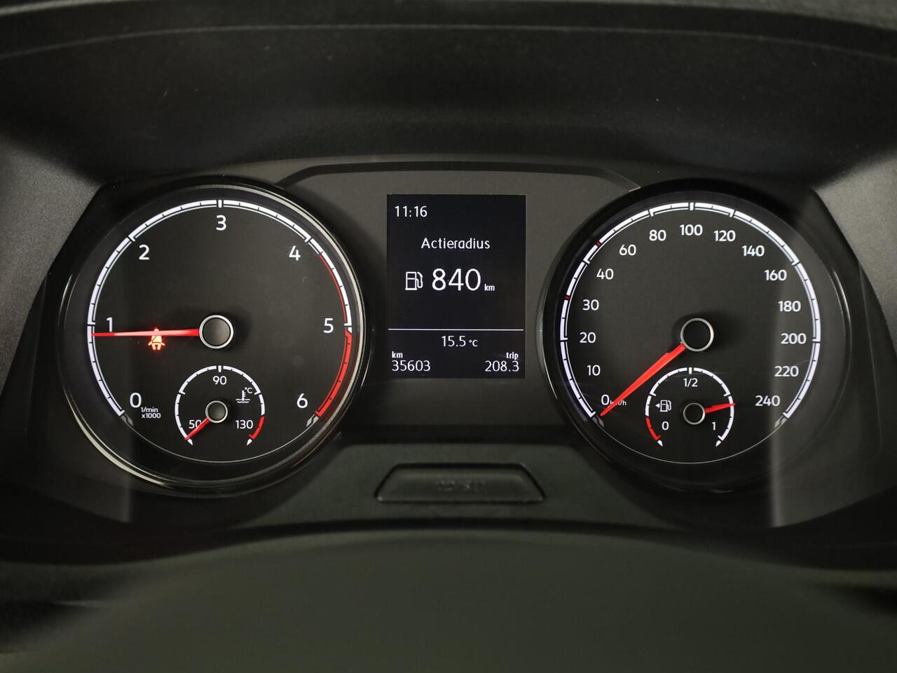 Volkswagen TRANSPORTER 2.0 TDI L2H1 28 Comfortline 110 pk | Verlengde garantie | Navigatie via App | Parkeersensoren achter | Cruise control |